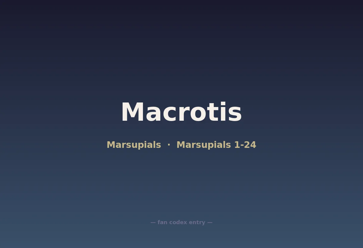 Macrotis