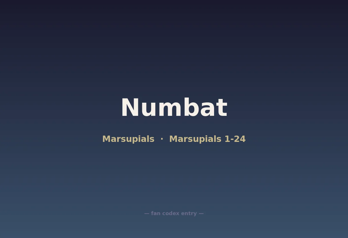 Numbat