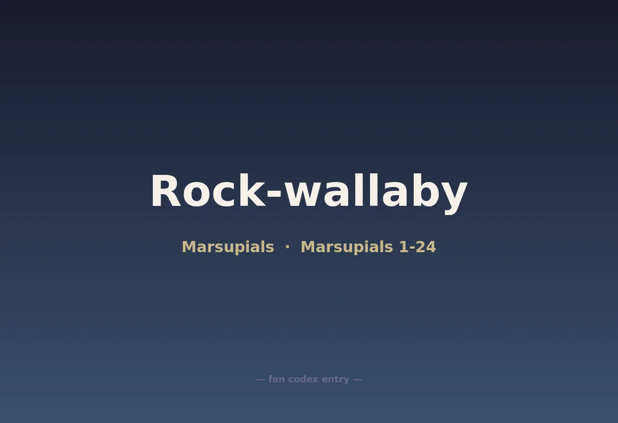 Rock-wallaby